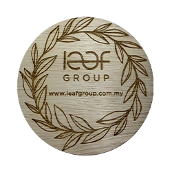 CUSTOM - Plywood Coaster (ROUND)